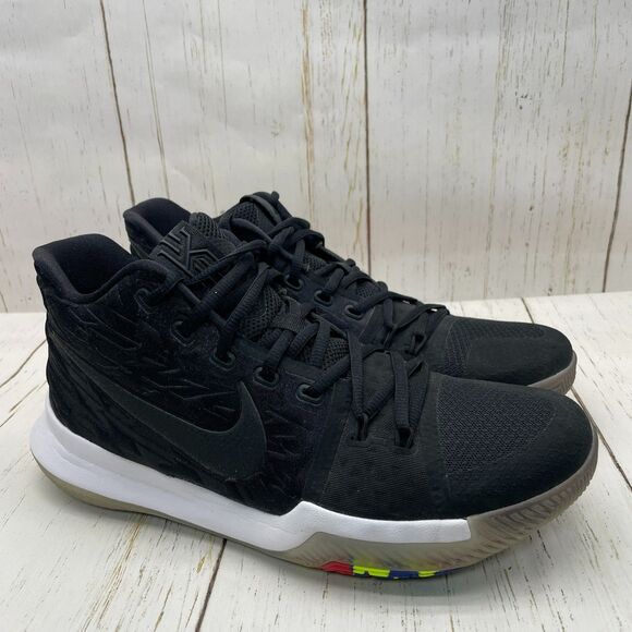 Nike Kyrie 3 Black Ice Multi-Color 852395-009 US Men’s Size 10  2017 RARE KAI main image 5